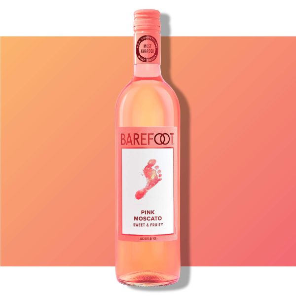 Barefoot Pink Moscato (750ml)