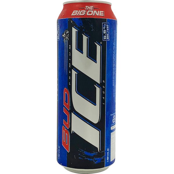Bud Ice 25oz Can
