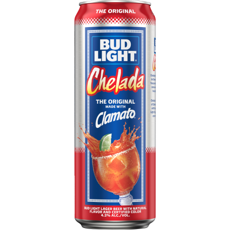 Bud Light Chelada Clamato 25oz Can