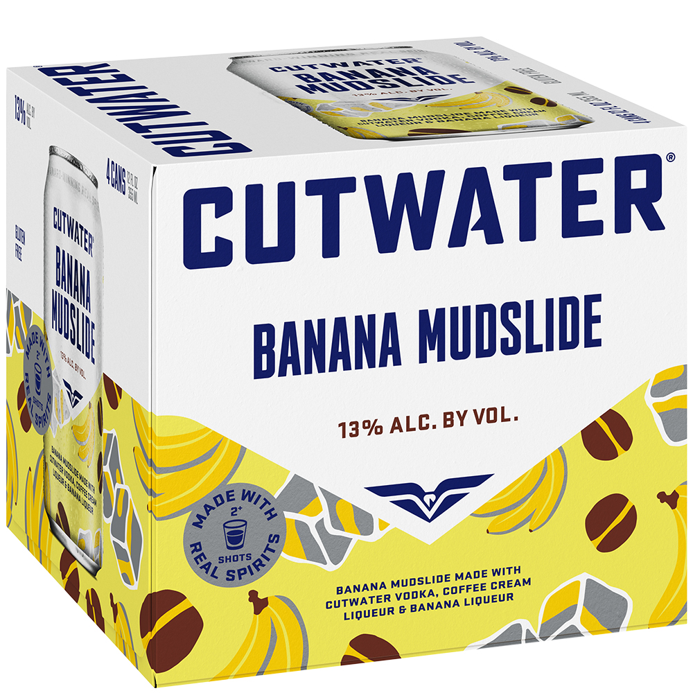 Cutwater Banana Mudslide (12oz X 4pk) Cans