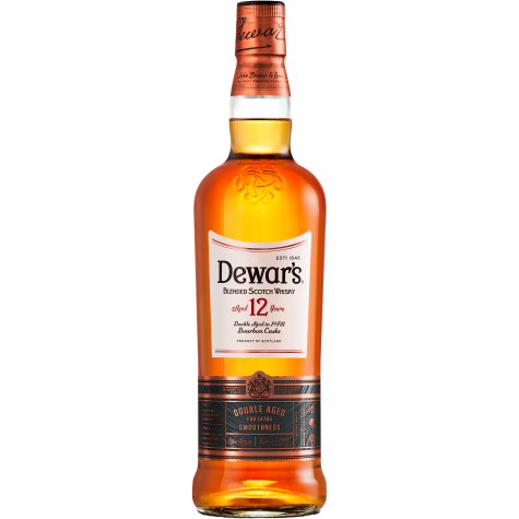 Dewar's 12 Year Blended Scotch Whisky (750ml)