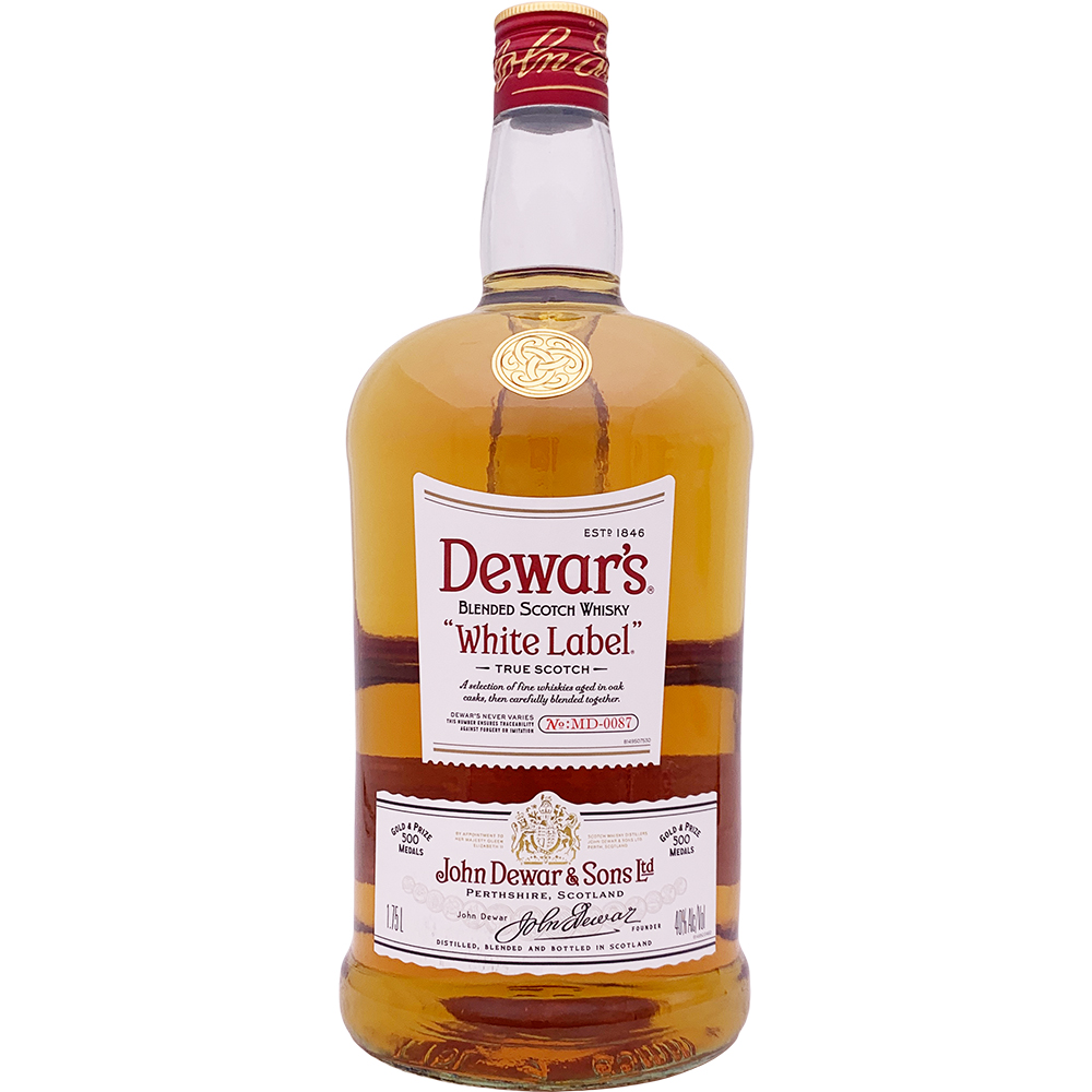 Dewar's White Label Scotch Whiskey
