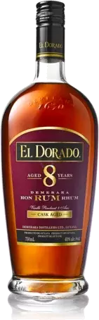 El Dorado 8 Years Rum Cask Aged Guyana (750ml)