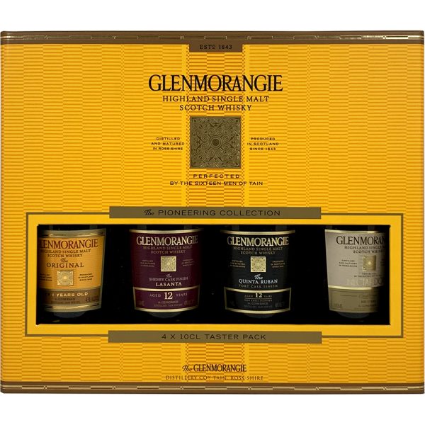 GLENMORANGIE The Tasting Set Highland Single Malt Scotch Whiskey (4pk X 100ml)