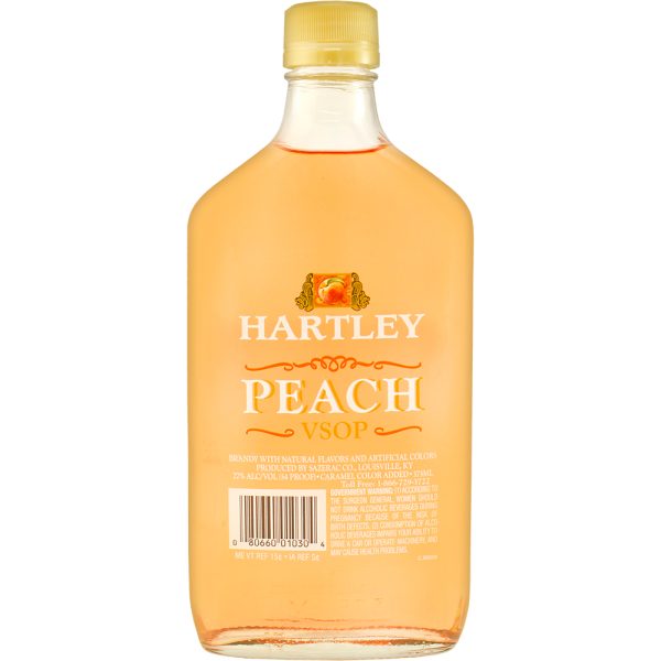 Hartley Peach VSOP Brandy (375ml)