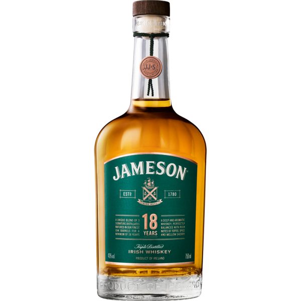 Jameson 18 Years Irish Whisky 750ml