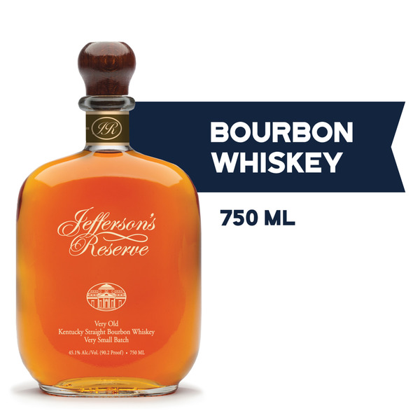 Jefferson's Reserve Straight Bourbon Whiskey (750ml)