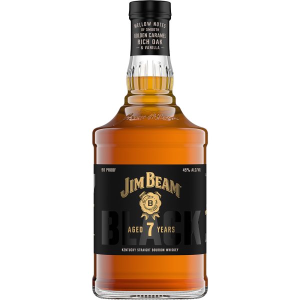 Jim Beam Black 7 Year Old Bourbon Whiskey (750ml)