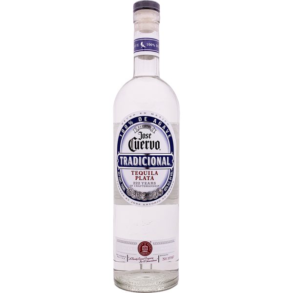 Jose Cuervo Tradicional Plata Silver Tequila (750ml)