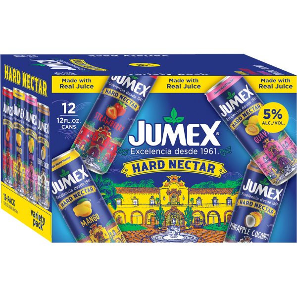 Jumex Hard Nectar Variety Pack (12oz X 12pk) Cans