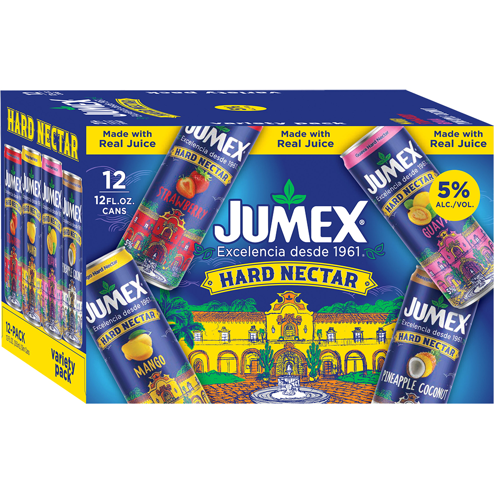 Jumex Hard Nectar Variety Pack (12oz X 12pk) Cans