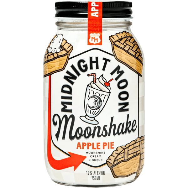Midnight Moon Apple Pie Moonshake Cream Liqueur (750ml)