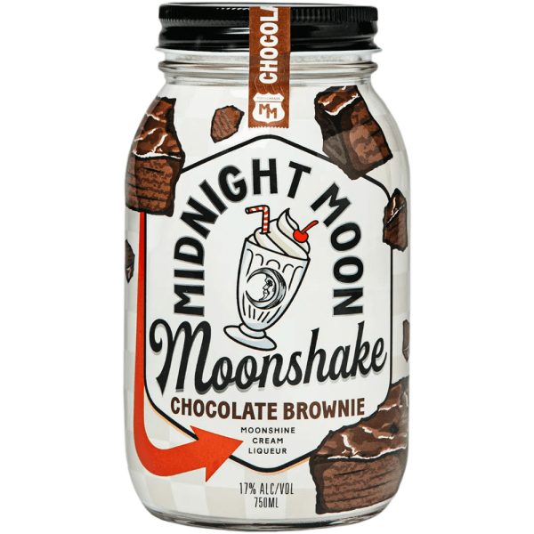 Midnight Moon Chocolate Brownie Moonshine Cream Liqueur (750ml)