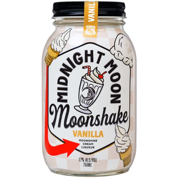 Midnight Moon Vanilla Moonshine Cream Liqueur (750ml)