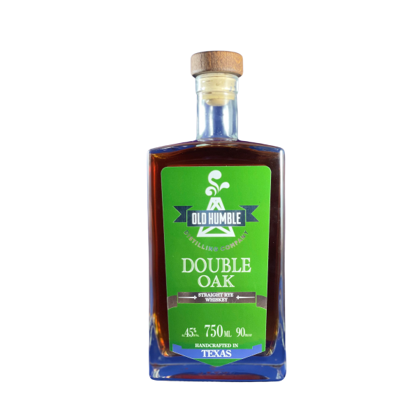 Old Humble Double Oak Straight Rye Whiskey (750ml)