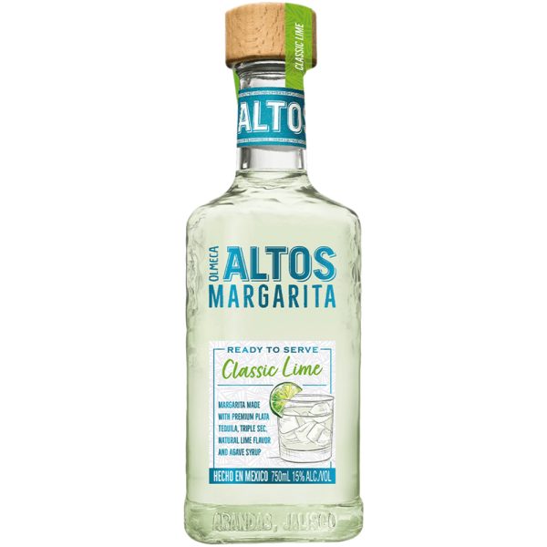 Olmeca Altos Classic Lime Margarita (750ml)