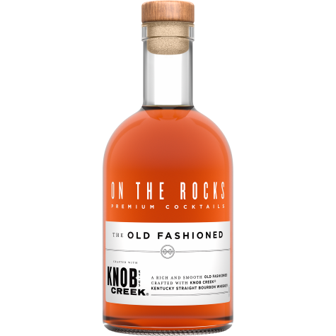 On The Rocks Knob Creek Bourbon Old Fashioned Cocktail (750ml)
