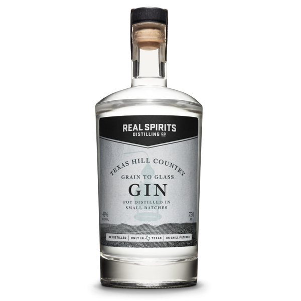 Real Spirits Texas Hill Country Grain to Glass Gin (750ml)