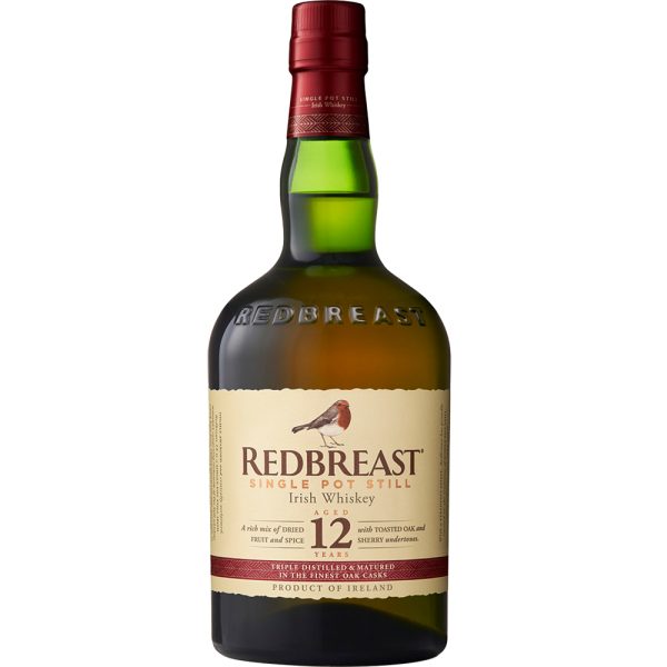 RedBreast 12 Years Irish Whiskey (750ml)