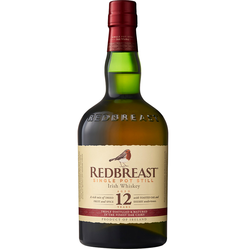 RedBreast 12 Years Irish Whiskey (750ml)