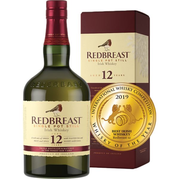 RedBreast 12 Years Irish Whiskey 750ml