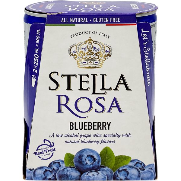 Stella Rosa Blueberry Wine (2pk X 250ml) Cans
