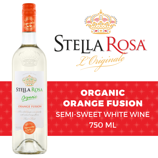 Stella Rosa Organic Orange Fusion Wine (750ml)