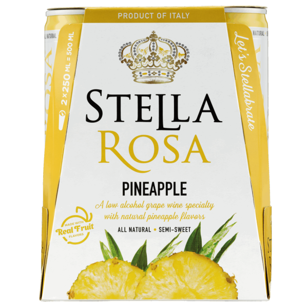 Stella Rosa Pineapple Wine (2pk X 250ml) Cans