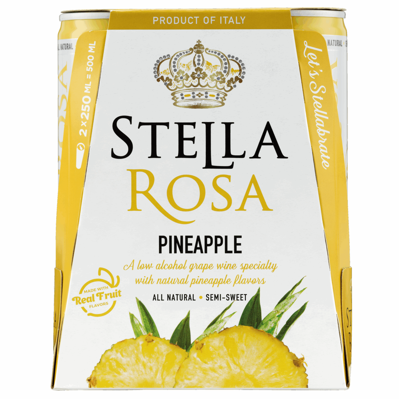 Stella Rosa Pineapple Wine (2pk X 250ml) Cans
