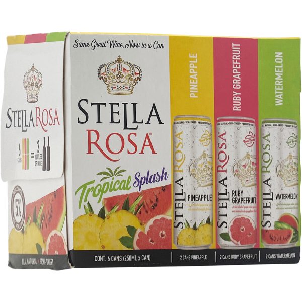 Stella Rosa Tropical Splash Variety Pack (6pk X 250ml) Can