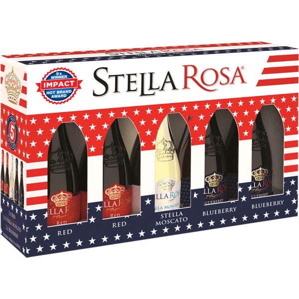 Stella Rosa Wine Freedom Pack (5pk X 187ml) Gift Set