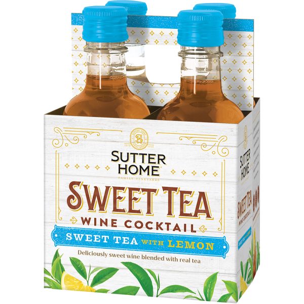 Sutter Home Sweet Tea Wine Cocktail (187ml X 4pks) Bottle
