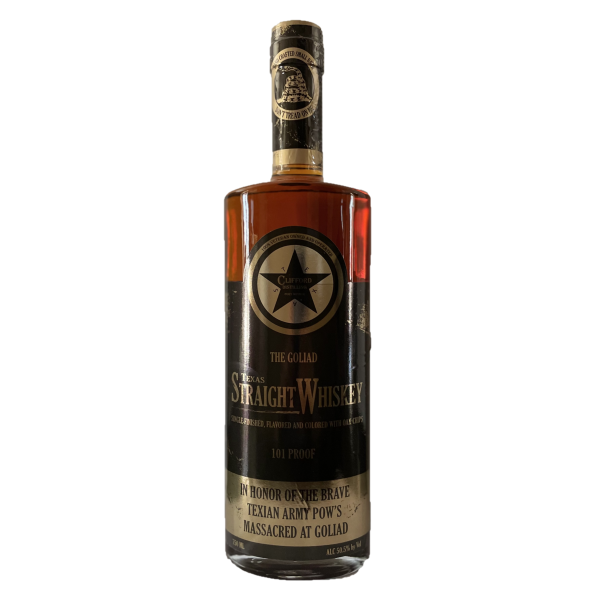 The Goliad Texas Straight Whiskey 101Proof (750ml)