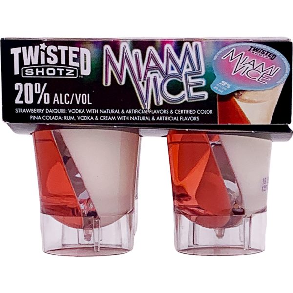 Twisted Shotz Miami Vice (25ml X 4pk)