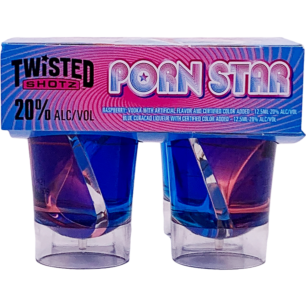 Twisted Shotz Porn Star (25ml X 4pk)