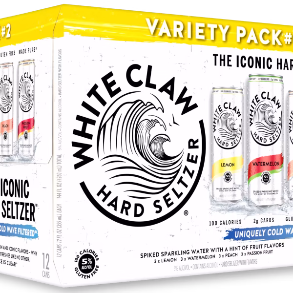 White Claw Gluten Free No. 2 Hard Seltzer Variety Pack (12pk X 12oz) Cans